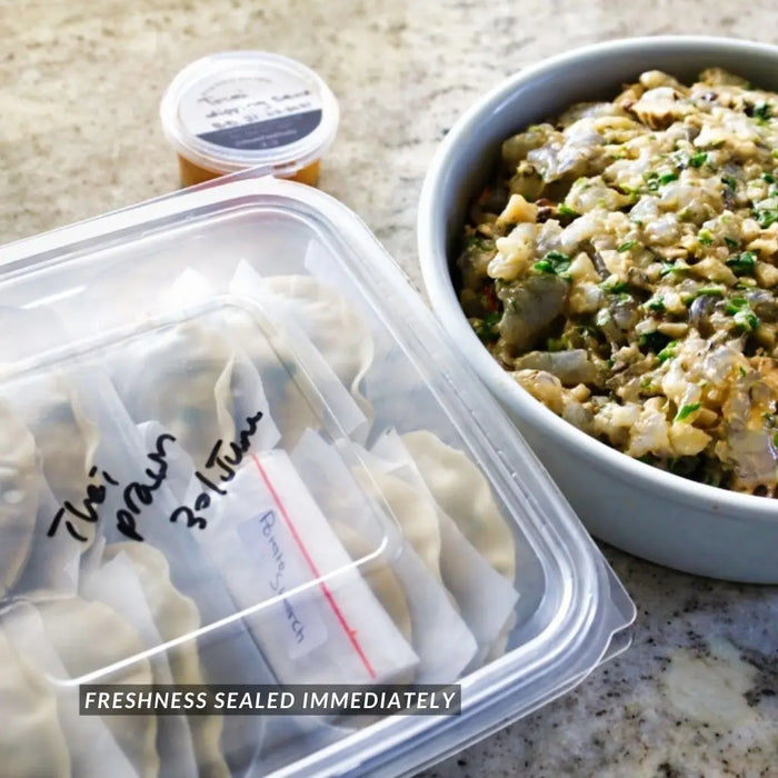 A. Thai Prawn Dumplings 12 Pcs (Frozen: Halal, Pesca, Gluten Free): delivering to JHB  north/central & PTA_Dumplings