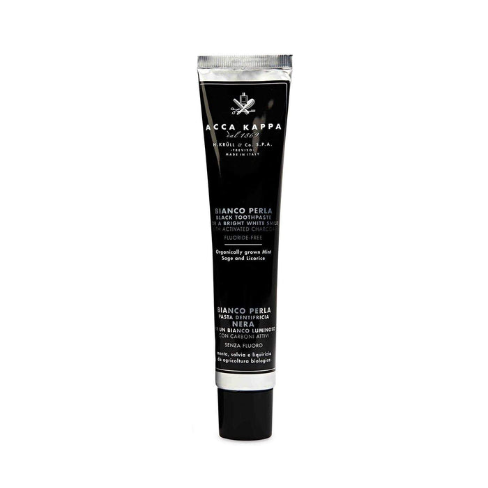 Acca Kappa Activated Charcoal Fluoride Free Toothpaste