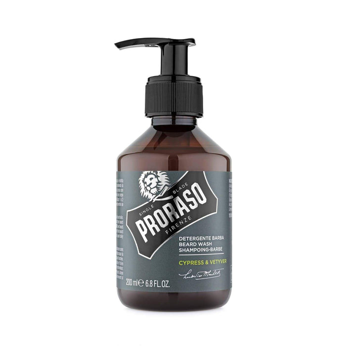 Proraso Beard Wash - Cypress + Vetiver