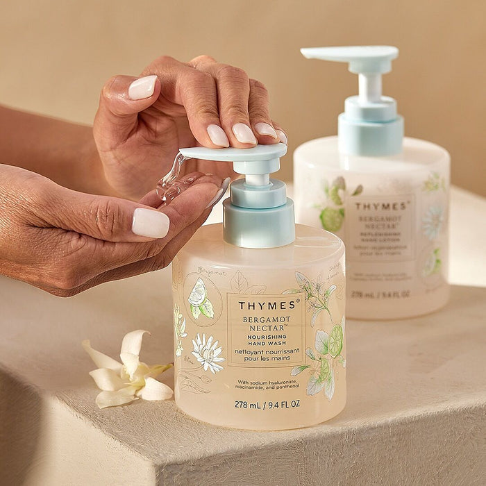 Thymes Bergamot Nectar Hand Lotion in Glass