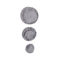 Fog Linen Work Bowl Cover Set 3: Grey White Stripe