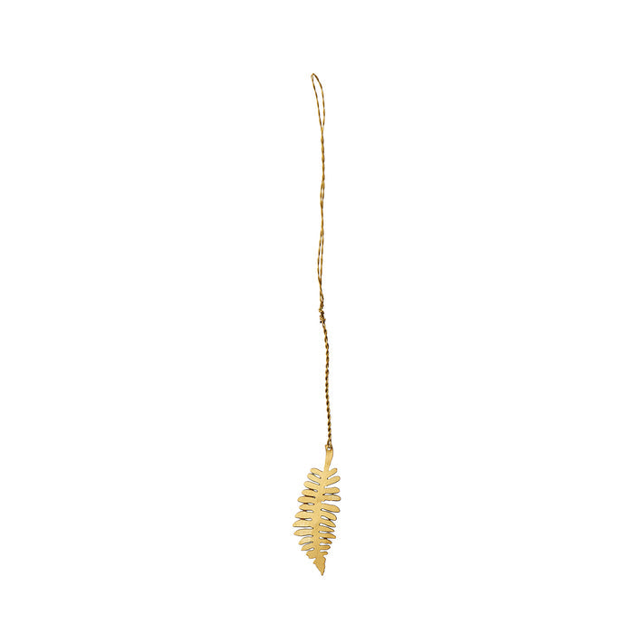 Fog Linen Work Brass Leaf: J Style