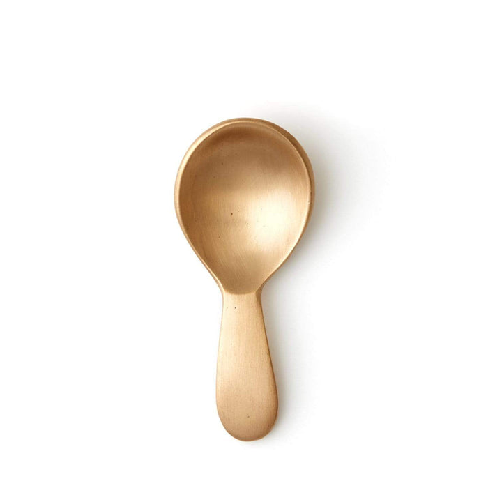 Fog Linen Work Brass Tea Caddy Spoon