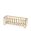 Fog Linen Work Brass Wire Slender Basket