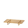 Fog Linen Work Brass Wire Stand: Rectangular
