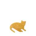Fog Linen Work Cat Brass Brooch: Trixie
