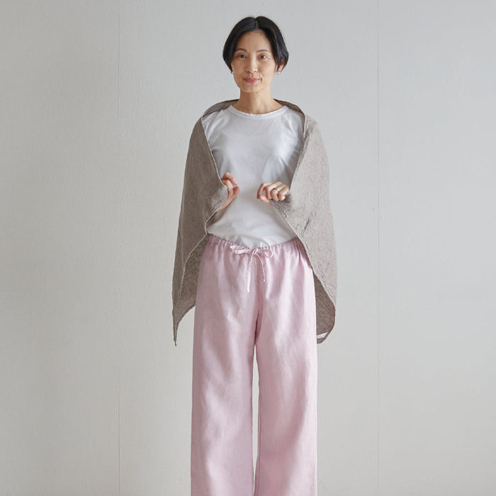 Fog Linen Work Chambray Bath Towel: Natural