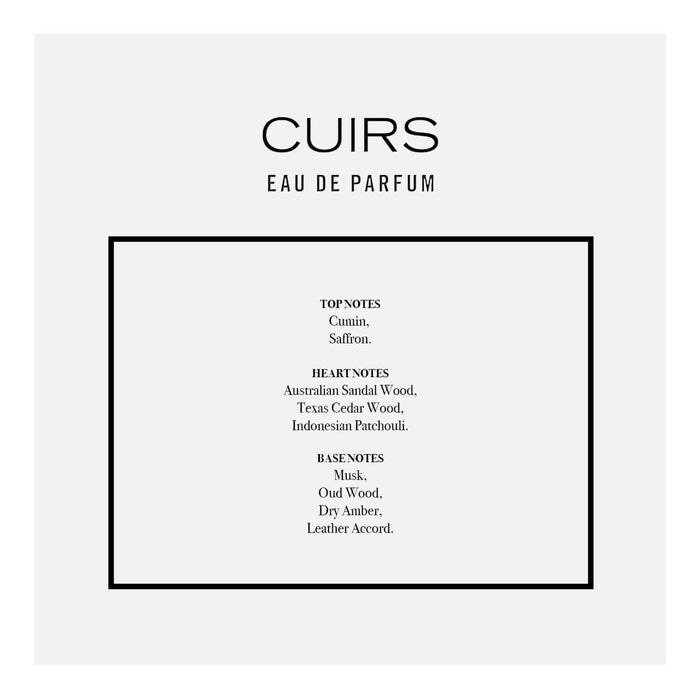 Cuirs Eau de Parfum - 50ml