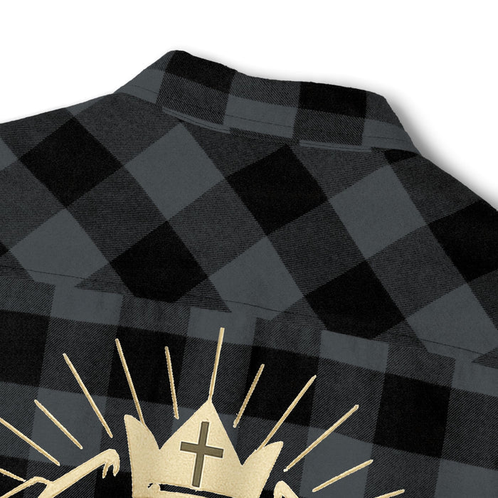 Follow the King Faith Flannel Shirt