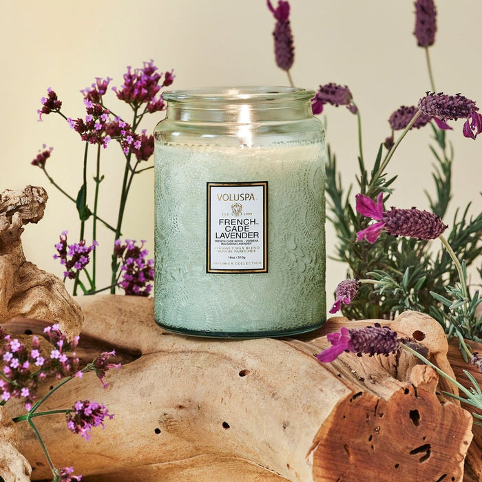 VOLUSPA French Cade & Lavender 100hr Candle