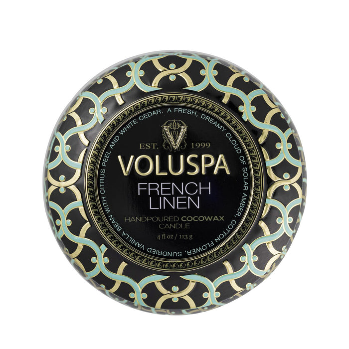 VOLUSPA French Linen Decorative Candle