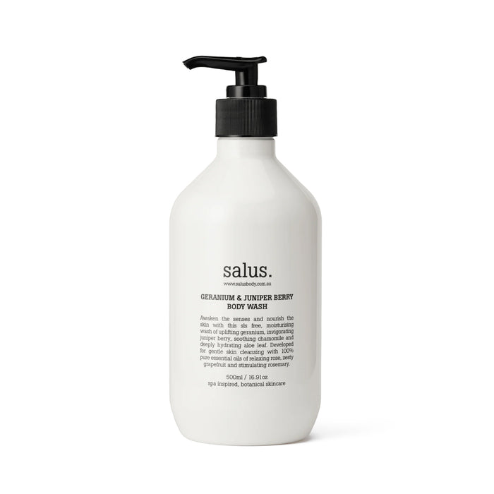 Salus Geranium + Juniper Berry Body Wash - 500ml