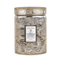 VOLUSPA Gilt Pomander & Hinoki 100hr Candle + Glass Lid