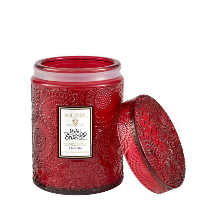 VOLUSPA Goji Tarocco Orange 50hr Candle Jar