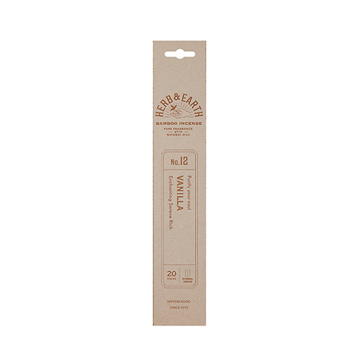 Nippon Kodo Herb & Earth Incense - Vanilla No.12