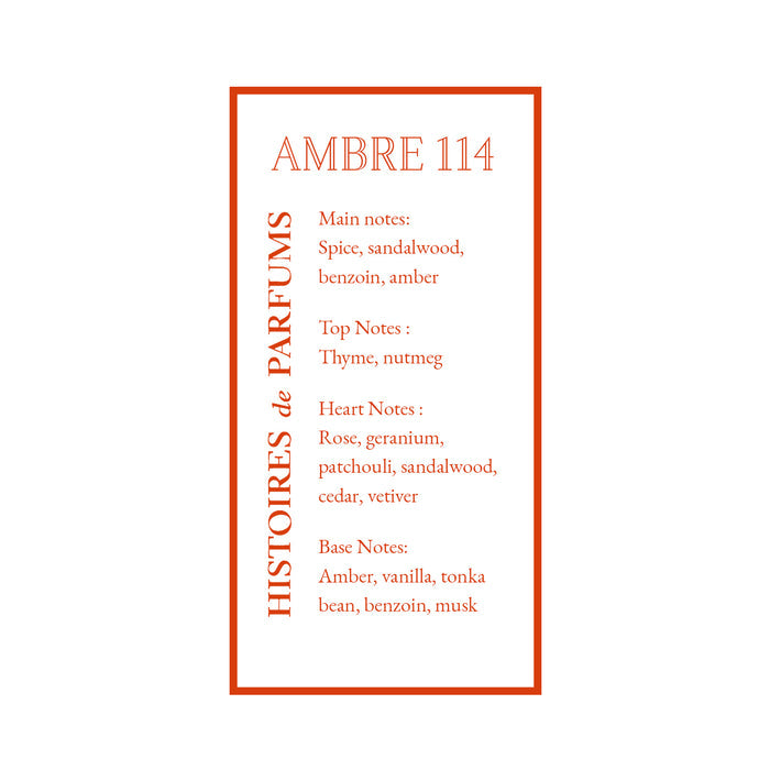 Histoires de Parfums Ambre 114 Eau de Parfum