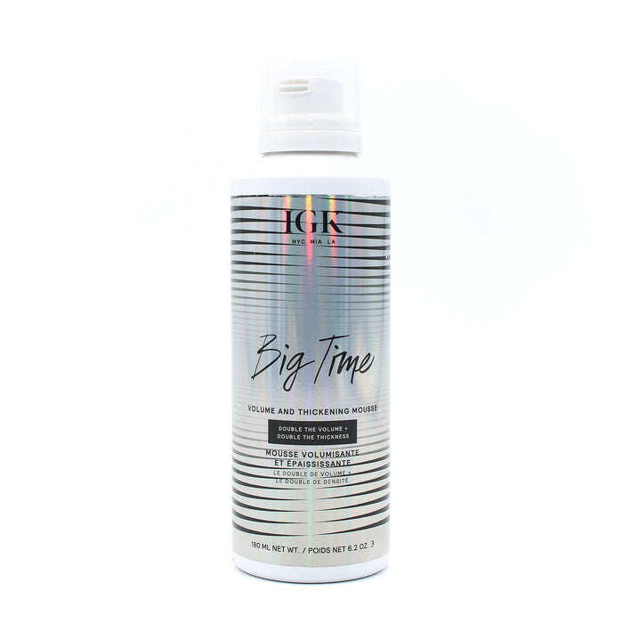 IGK Big Time Volume and Thickening Mousse 6.2 oz - Overstock Beauty Supply