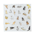 Isabelle Boinot Handkerchief: Cat