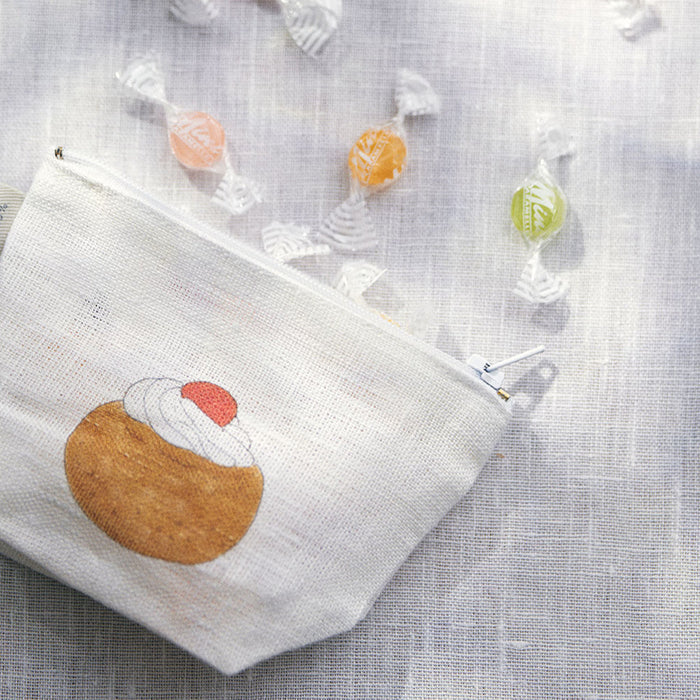 Fog Linen Work Isabelle Boinot Pouch: Sweet Time