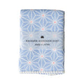 Kontex Haikara Handkerchief - Asanoha Blue