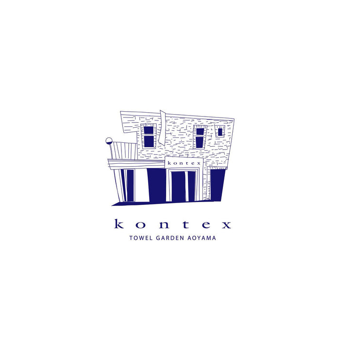 Kontex Haikara Handkerchief - Asanoha Blue