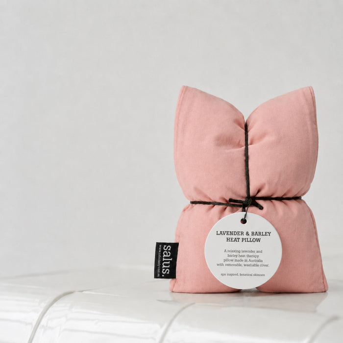 Salus Lavender & Barley Heat Pillow - Blush