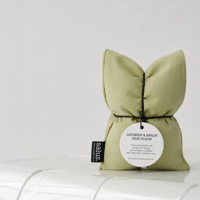Salus Lavender & Barley Heat Pillow - Mint Green