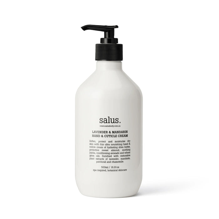 Salus Lavender Mandarin Hand + Cuticle Cream - 500ml