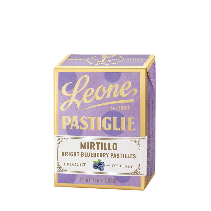 Leone 1857 Bright Blueberry Pastilles in Box