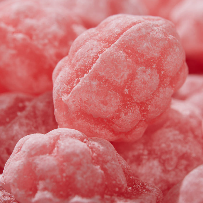 Leone 1857 Raspberry Candy Drops in Round Tin - 150g