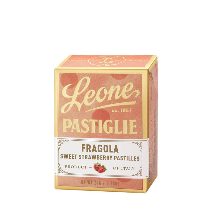 Leone 1857 Sweet Strawberry Pastilles in Box