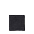Fog Linen Work Linen Coaster: Black