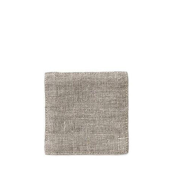 Fog Linen Work Linen Coaster: Natural