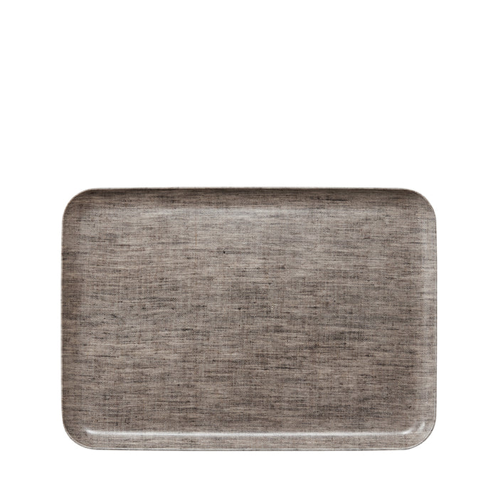 Fog Linen Work Linen Coated Tray (M): Natural