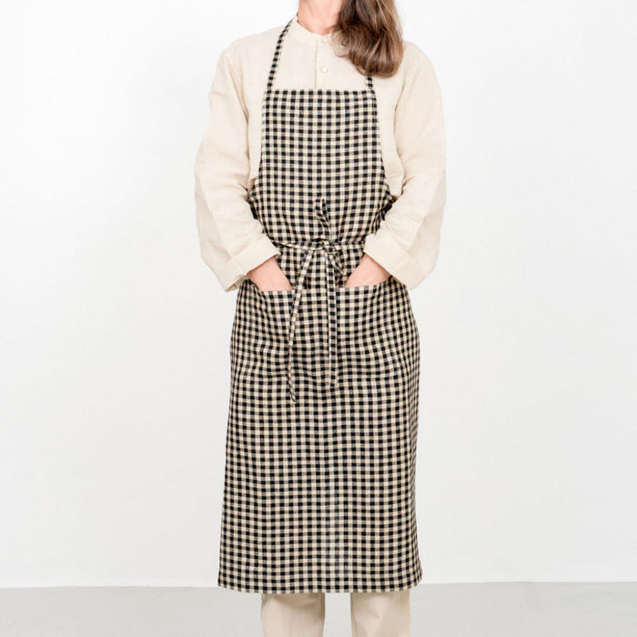 Linen Full Apron: Mason
