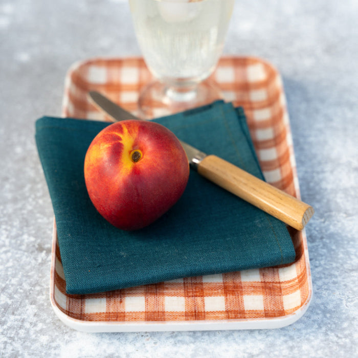Linen Handkerchief: Lierre