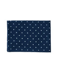 Linen Tea Towel: Navy Dot