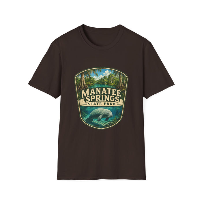 Manatee Springs State Park T-Shirt — Vintage Park Badge Tee