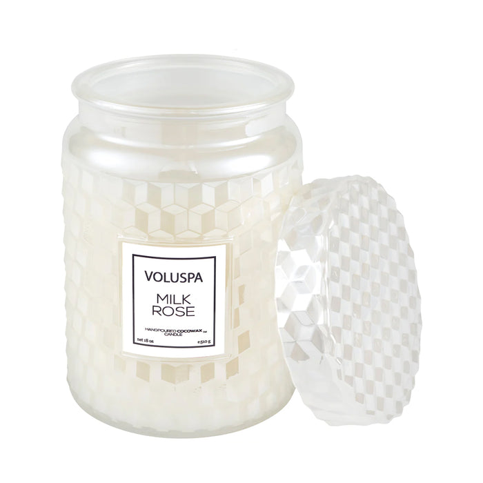 VOLUSPA Milk Rose 100hr Candle