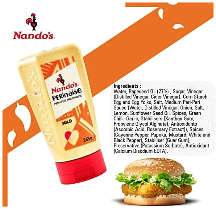 Nando's Perinaise Peri-Peri Mayonnaise Mild 265g