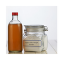 Organic apple cider vinegar powder packaged in a one-ounce pouch
