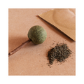 Organic dried catnip herb, Nepeta cataria, in a one-ounce product package