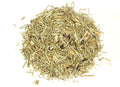 Dried horsetail herb, Equisetum arvense, also known as shavegrass