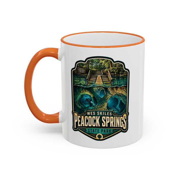 Peacock Springs — Accent Rim & Handle 11oz/15oz