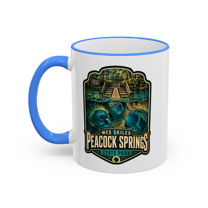 Peacock Springs — Accent Rim & Handle 11oz/15oz