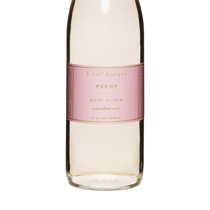 k. Hall Peony Bath Elixir