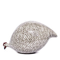 Les Ceramiques de Lussan Pintade (Guinea Fowl) Pecking - Grey