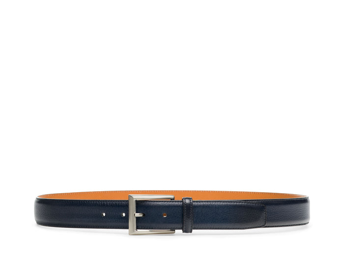 Rocas Tumbled Leather Belt