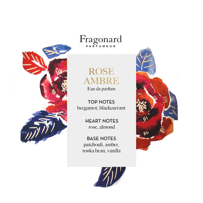Fragonard Rose Ambre Perfumed Soap