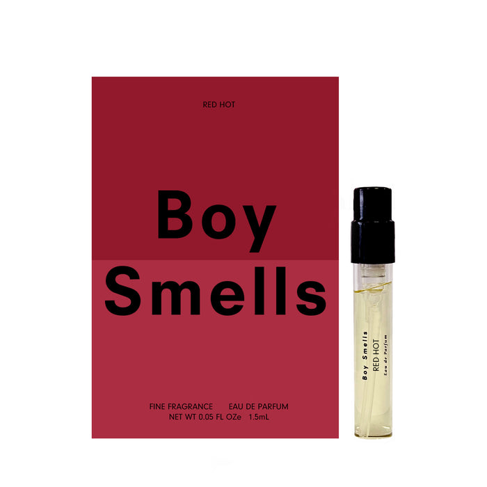 Sample Vial - Boy Smells Red Hot Fine Fragrance